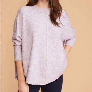 Lou & Grey Marled Knit Poncho Sweater